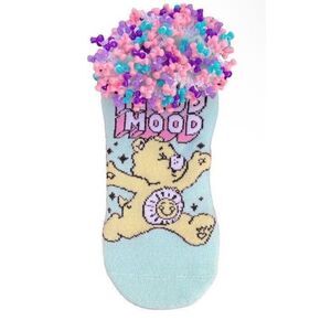 🎀2/$20🎀 Care bear 90’s Inspired Beaded Ankle Socks- Shoe Size 4-10 Women’s
